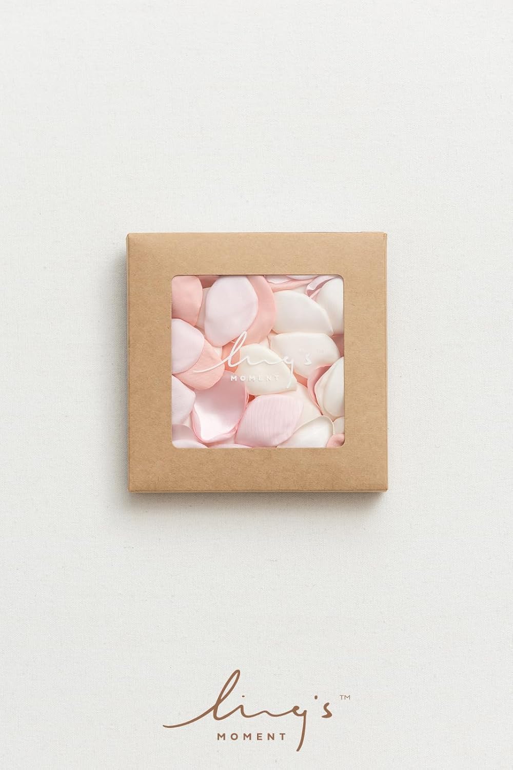 Ling's Moment Rose Petals, Silk Flower Petals for Wedding/Aisle/Flower Girl Baskets/Table Centerpiece Décor,etc.Pink Blush 200pcs