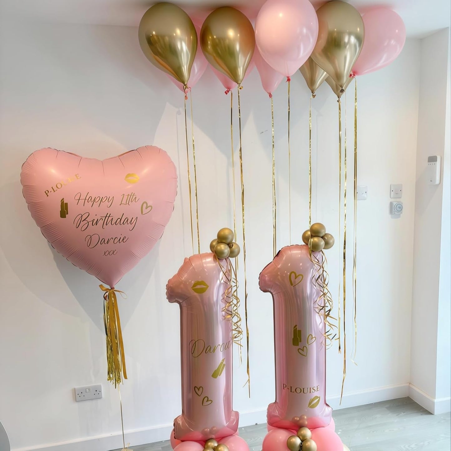 Pastel Pink 10 Balloons Number, 40 Inch Foil Number 1 & 0 Balloons for 10 Year Old Birthday Decorations, Large Self Inflating Mylar Light Pink Balloon for Girls 10th Birthday Party Anniversary Decor