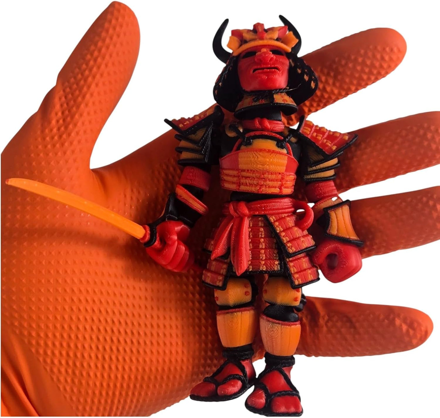 Articulated Samurai Figurine β Stunning 3D Printed Collectible β Iconic Warrior Design for Teens and Adults β 3D Printed in Canada