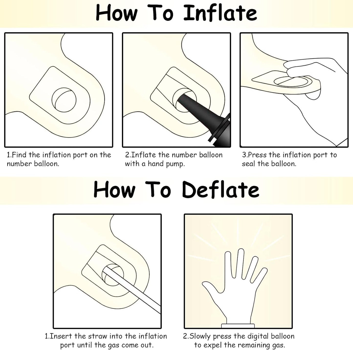 Cream 2 Balloons, 40 Inch Giant Helium Foil Number 0-9 Beige 2th Birthday Balloon for Boys Girls, Self Inflating White Sand Digit 2 Balloons for Women Men Anniversary Party Decorations Supplies