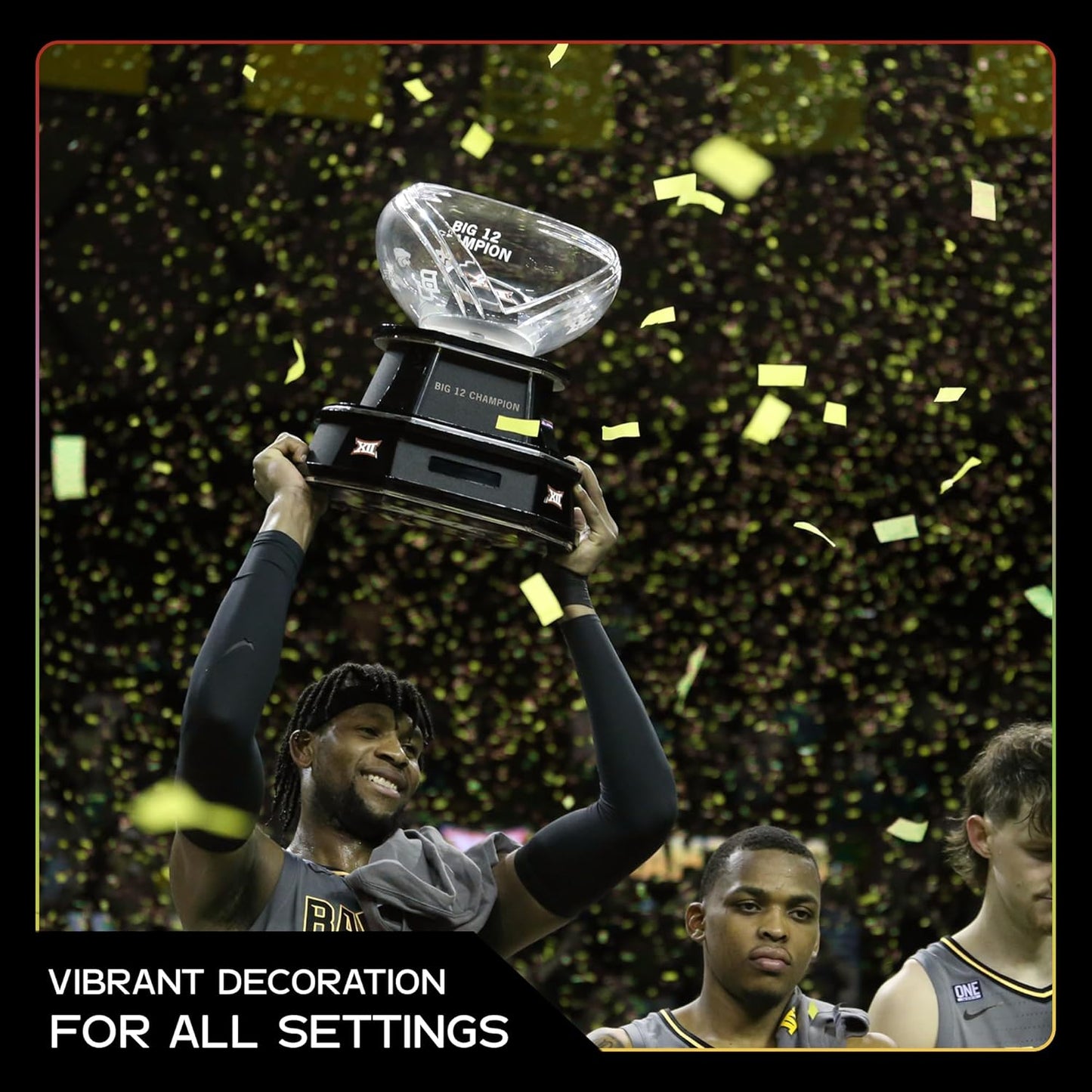 Ultimate Confetti, Yellow Biodegradable Confetti - Rectangular Fluttering Tissue Paper Confetti for Cannon and Launcher use – Best for Gender Reveal, Parties, Concerts and Weddings - 20 lb, 320 oz