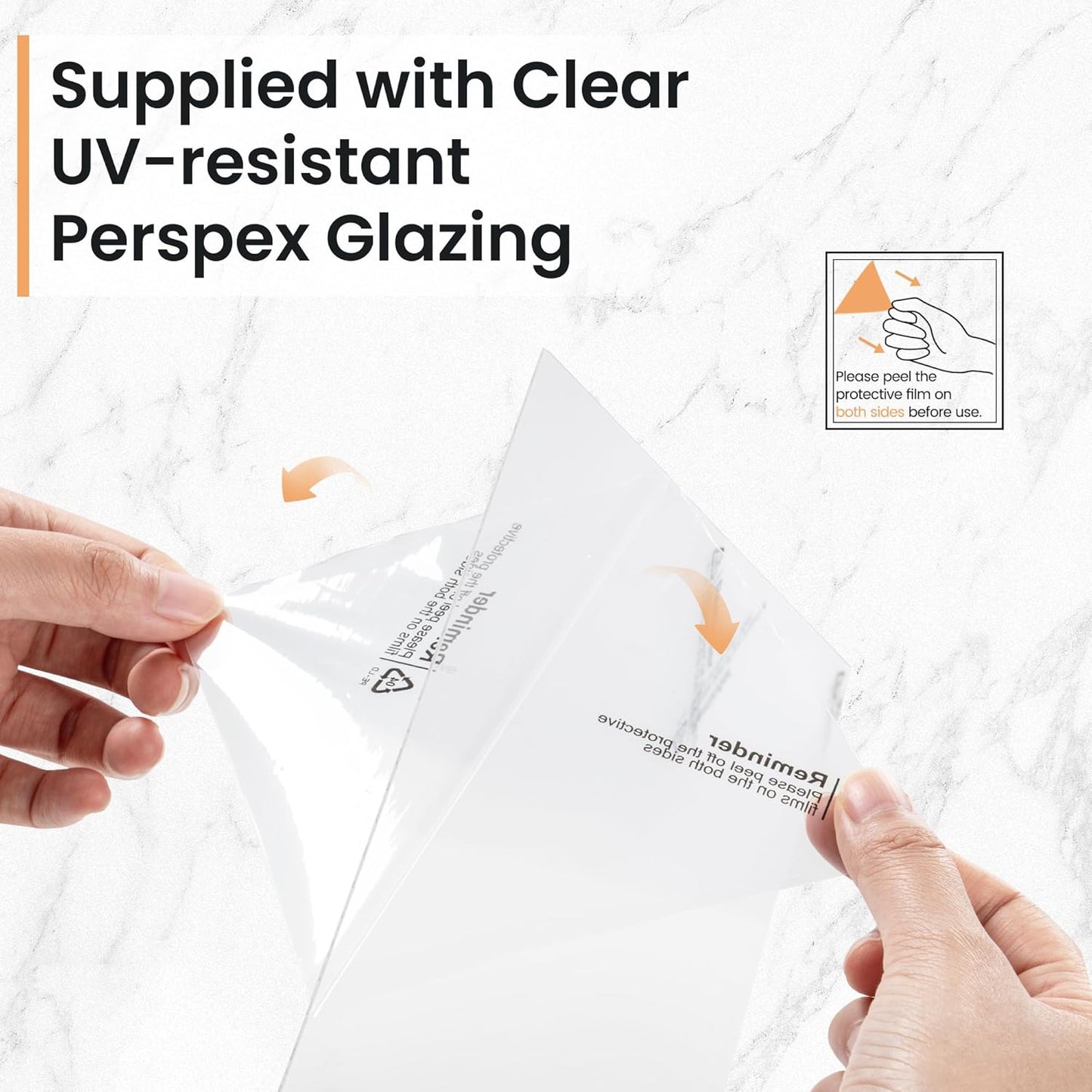 12x16 inch Picture Frame, 12x16 Photo Frames with 8.5x11 Removable Mat - High Definition Plexiglass - Vertical and Horizontal Display - Wall Hanging Frame - Gold, 3 Pack