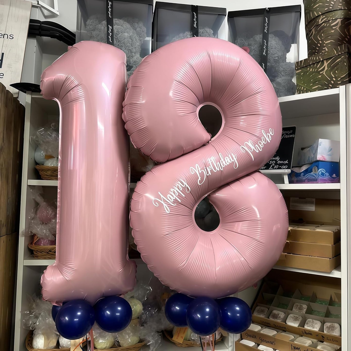 Pastel Pink 16th Birthday Balloons for Girls, 40 Inch Mylar Self Inflating 16 Balloon Number, Big Foil 1 & 6 Helium Number 16 Balloon for Women Birthday Party Decorations Anniversary Decor Supplies