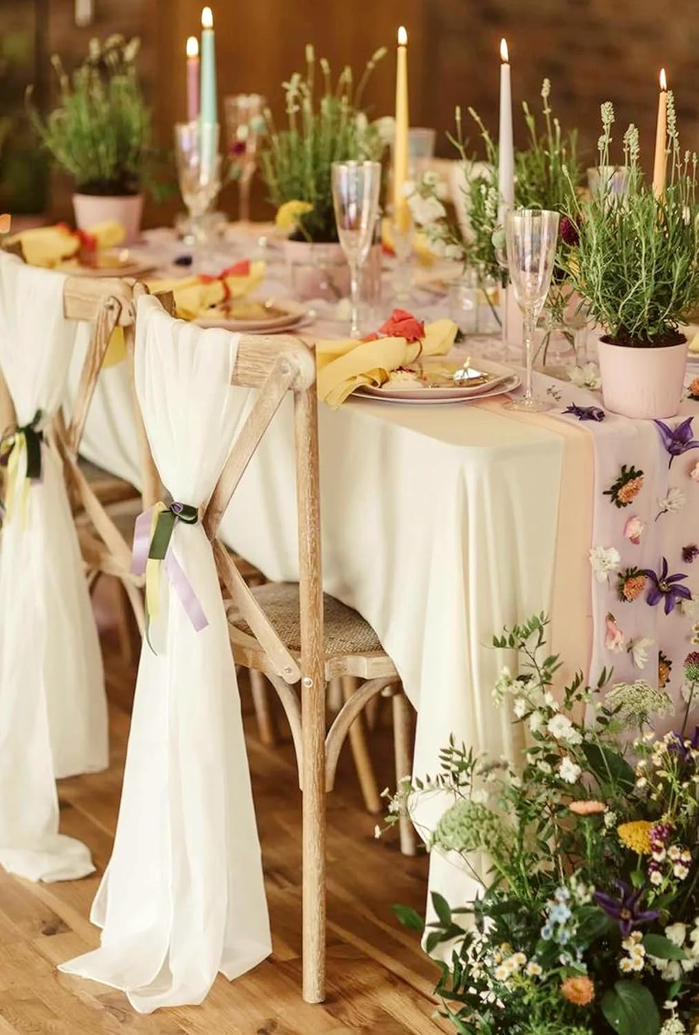 12 Pack 60 x 102 Inch Rectangle Tablecloth, Beige Tablecloth for 6 Feet Rectangle Tables, Stain and Wrinkle Resistant Washable Fabric Table Cloth for Wedding Dining Table Buffet Parties Camping