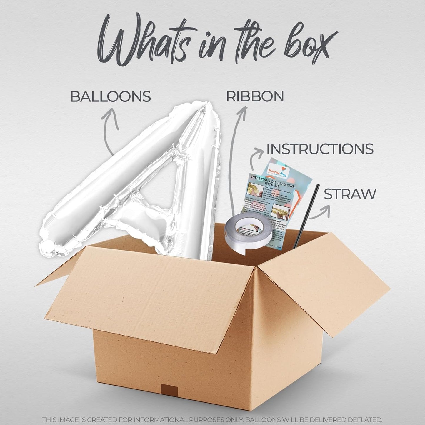 Letter Balloons - LETS GO GIRLS 16" Inch Alphabet Letters Foil Mylar Balloon Bachelorette or Hen Party Banner (White)