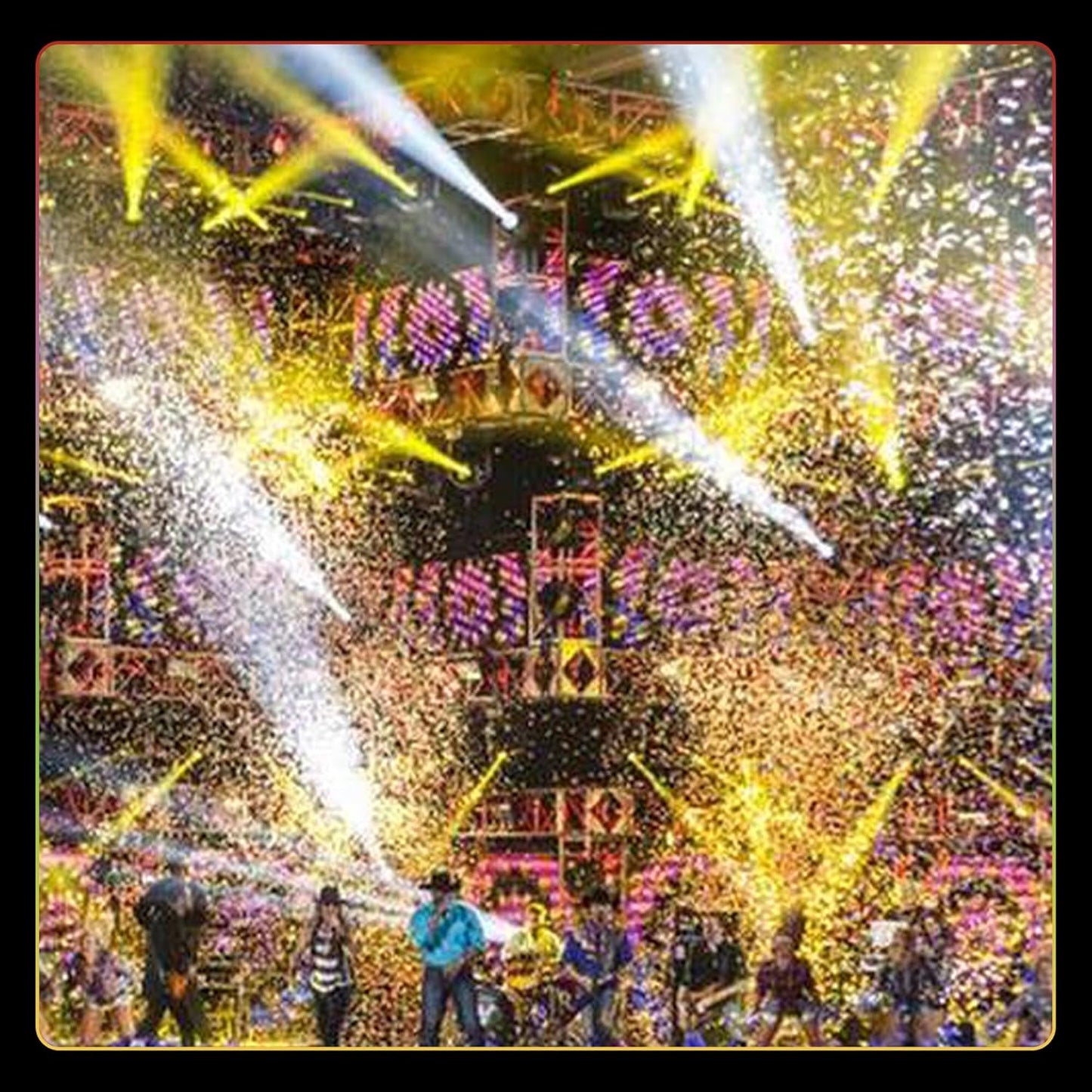 Ultimate Confetti, Biodegradable Confetii - Rectangular Yellow Fluttering Tissue Paper Confetti for Cannon and Launcher use - Best for Birthday, Wedding, Parties and Events - 1 lb, 16 oz