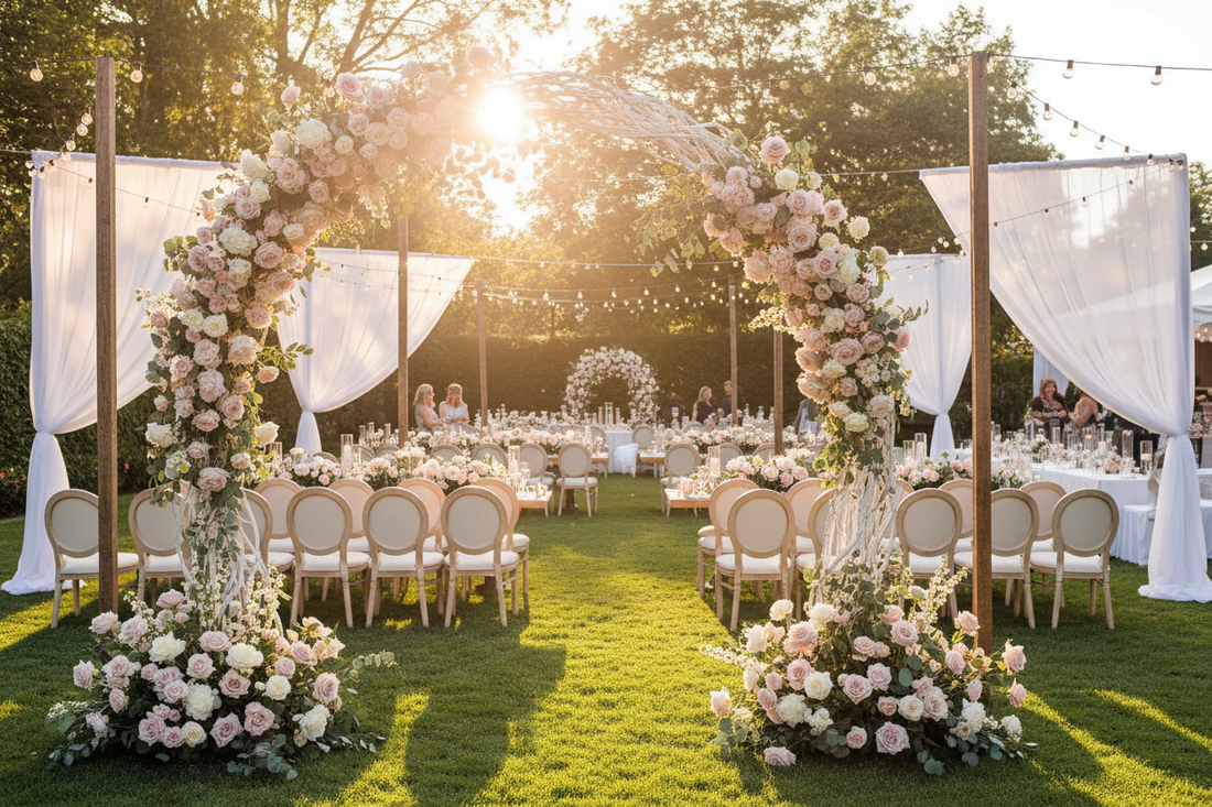 How to Create a Beautiful Wedding at Home with the Right Decorations