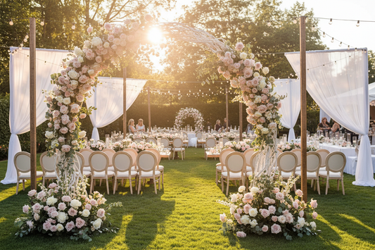How to Create a Beautiful Wedding at Home with the Right Decorations