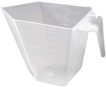 2 Cup (1 Pint | 16 Oz. | 500 mL) Scoop for Measuring Coffee, Pet Food, Grains, Protein, Spices and Other Dry Goods (Pack of 5)