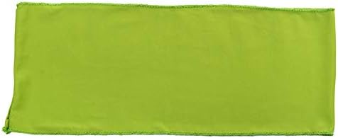 VDS Pack of 125 PCS | Apple Green | Spandex Chair Sashes Bows Without Buckle | Stretch Elastic Banquet Universal Folding Chair Band Tie with for Wedding Party Conference Celebration Event Decoration