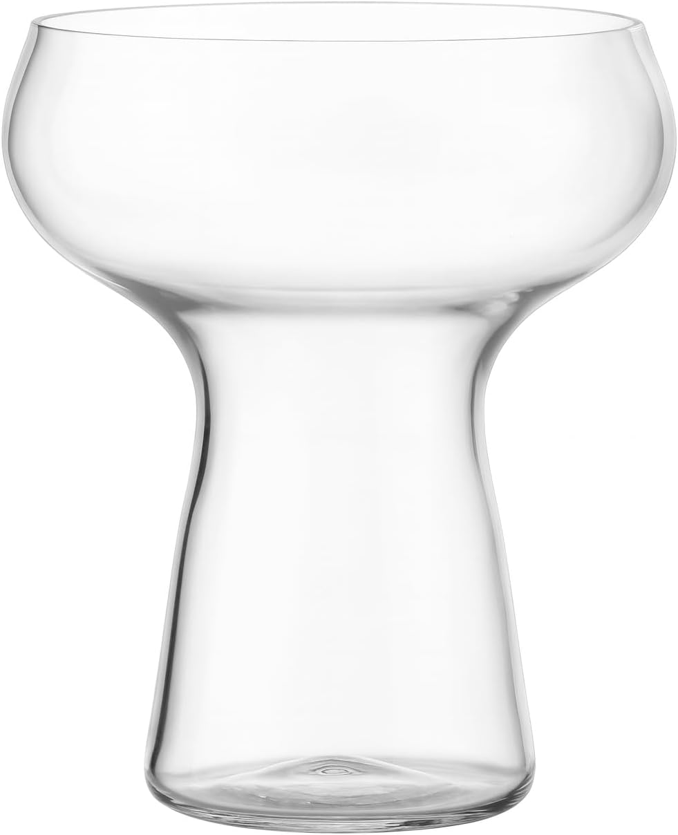 Lunara Clear Plastic Margarita Glasses, 11 oz, Set of 40, Disposable Party Cups for Cocktails (Clear)