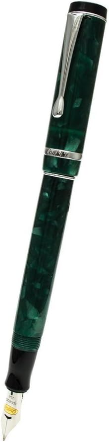Conklin Duragraph Fountain Pen Forest Green - Medium Nib, Timeless Luxury for Professional Writing, Premium Craftsmanship