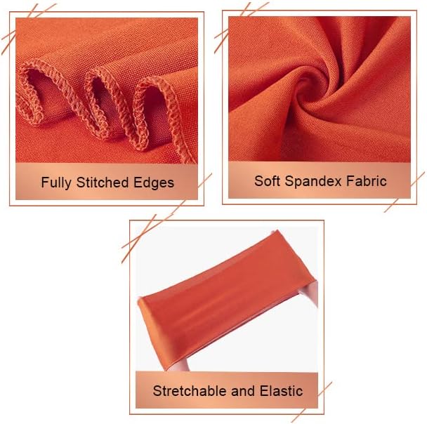 VDS Pack of 75 PCS | Lavender | Spandex Chair Sashes Bows Without Buckle | Stretch Elastic Banquet Universal Folding Chair Band Tie with for Wedding Party Conference Celebration Event Decoration