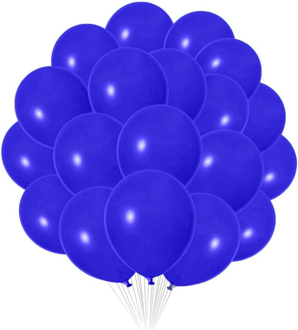 300 Pack Royal Blue Balloons 12 inch Blue Latex Party Balloon Bulk for Various Party Events Decorations