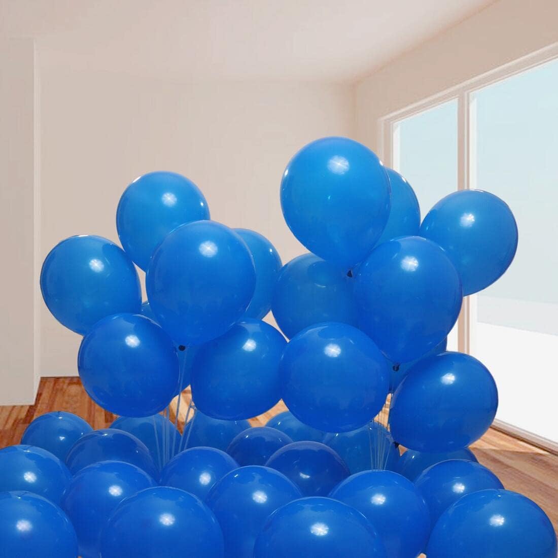 300 Pack Blue Balloons 12 inch Blue Latex Party Balloon Bulk for Various Party Events Decorations