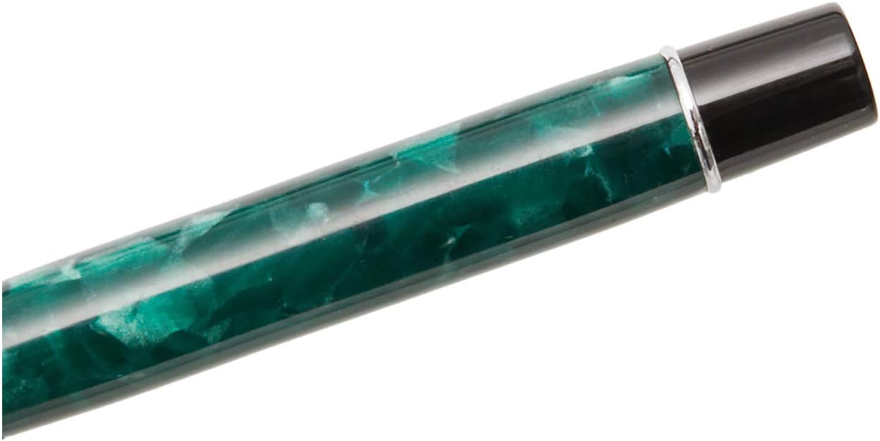 Conklin Duragraph Fountain Pen Forest Green - Broad Nib, Premium Writing Instrument with Rich Resin Finish