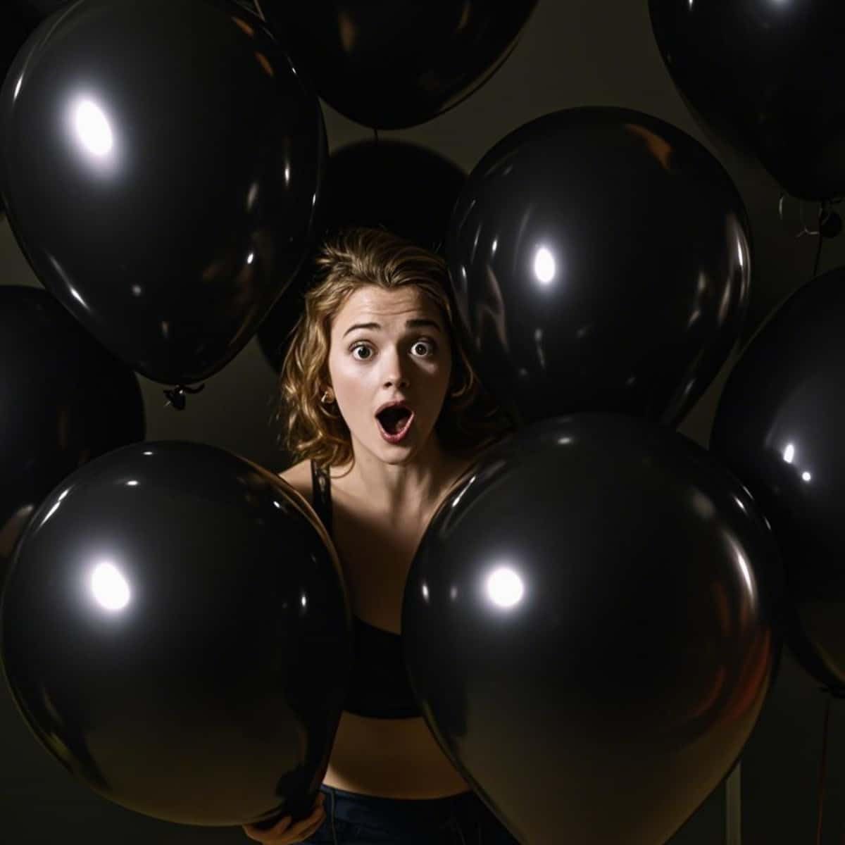 50 Pack Black Balloons 24 Inch Black Latex Party Balloon for Wedding, Birthday, Baby Shower and More