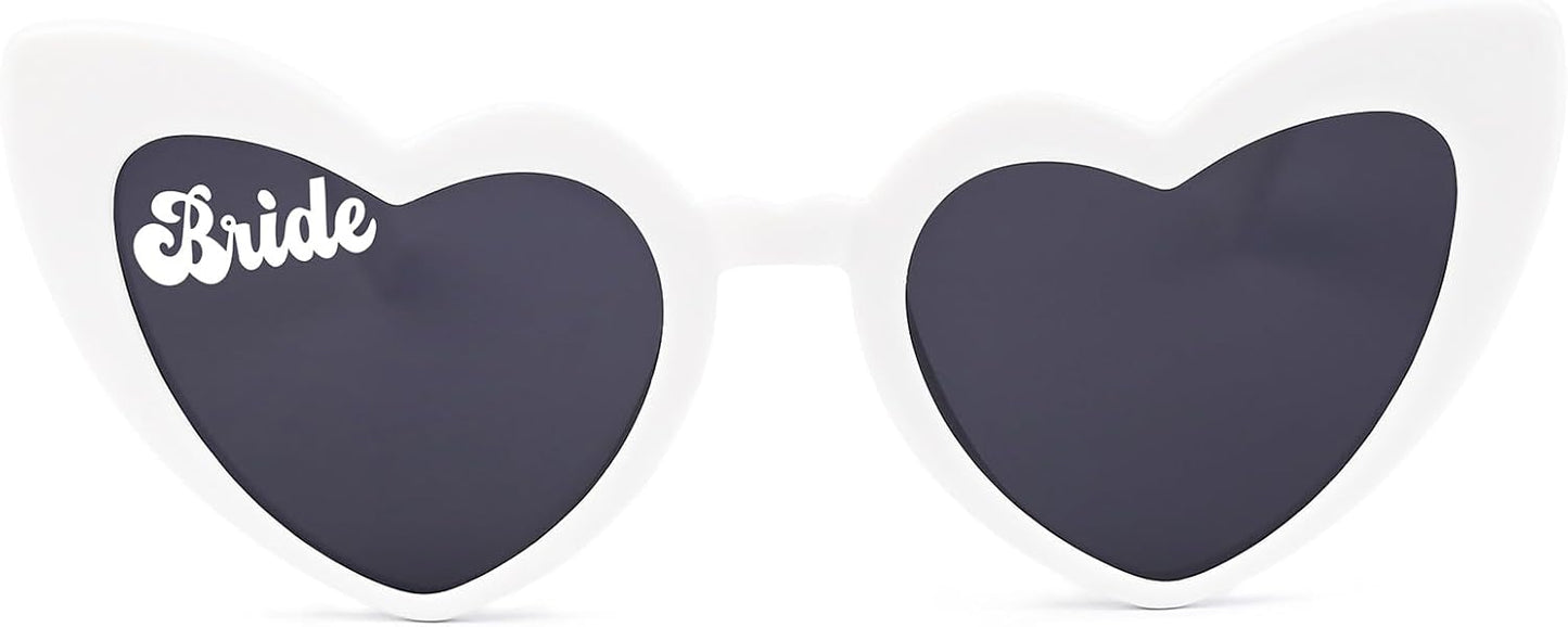 YOGFIT Heart Sunglasses for Women Fashion Classic Love Eye Protection Sunglasses Vintage Cute Heart Sunglasses