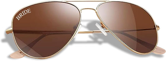 Bride and Groom Polarized Sunglasses for Wedding – UV400 Protection, Lightweight & Stylish Couple Sunglasses