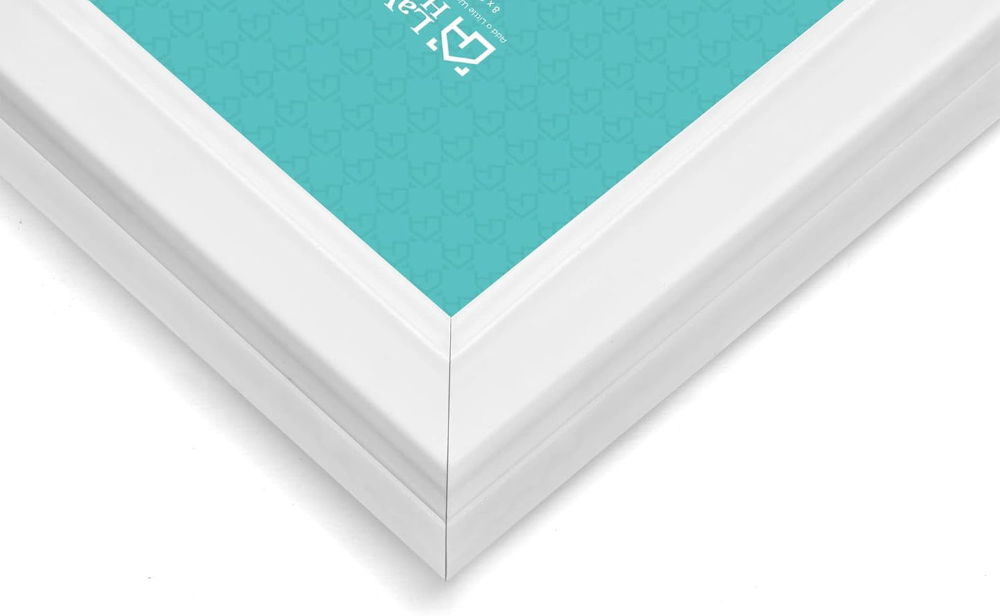 LaVie Home 5x5 Picture Frames (12 Pack, White) Simple Designed Photo Frame with High Definition Glass for Wall Mount & Table Top Display, Set of 12 Classic Collection