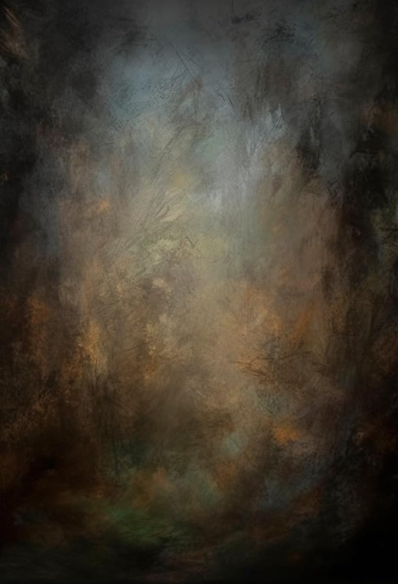 3x5ft Old Master Mottled Portrait Photography Backdrops Abstract Rust Spots Backdrop Background for Photoshoot