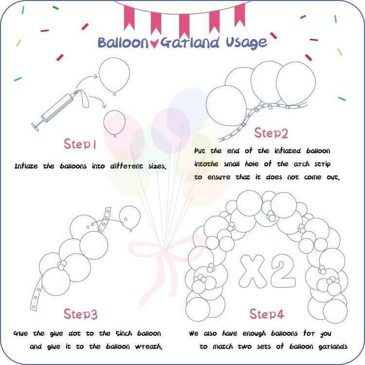 412pcs White Balloons 18 12 10 5 Inch White Balloon Garland Arch Kit Different Sizes Matte Latex Balloons for Baby Shower Birthday Wedding Party Decorations