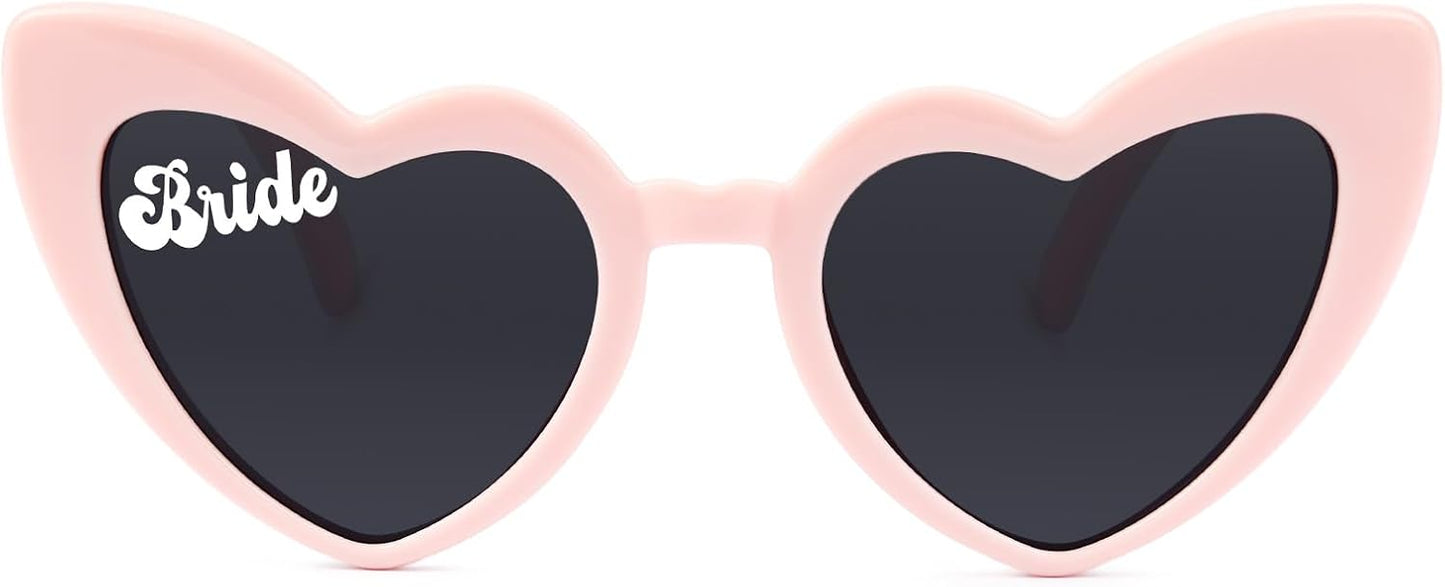 YOGFIT Heart Sunglasses for Women Fashion Classic Love Eye Protection Sunglasses Vintage Cute Heart Sunglasses