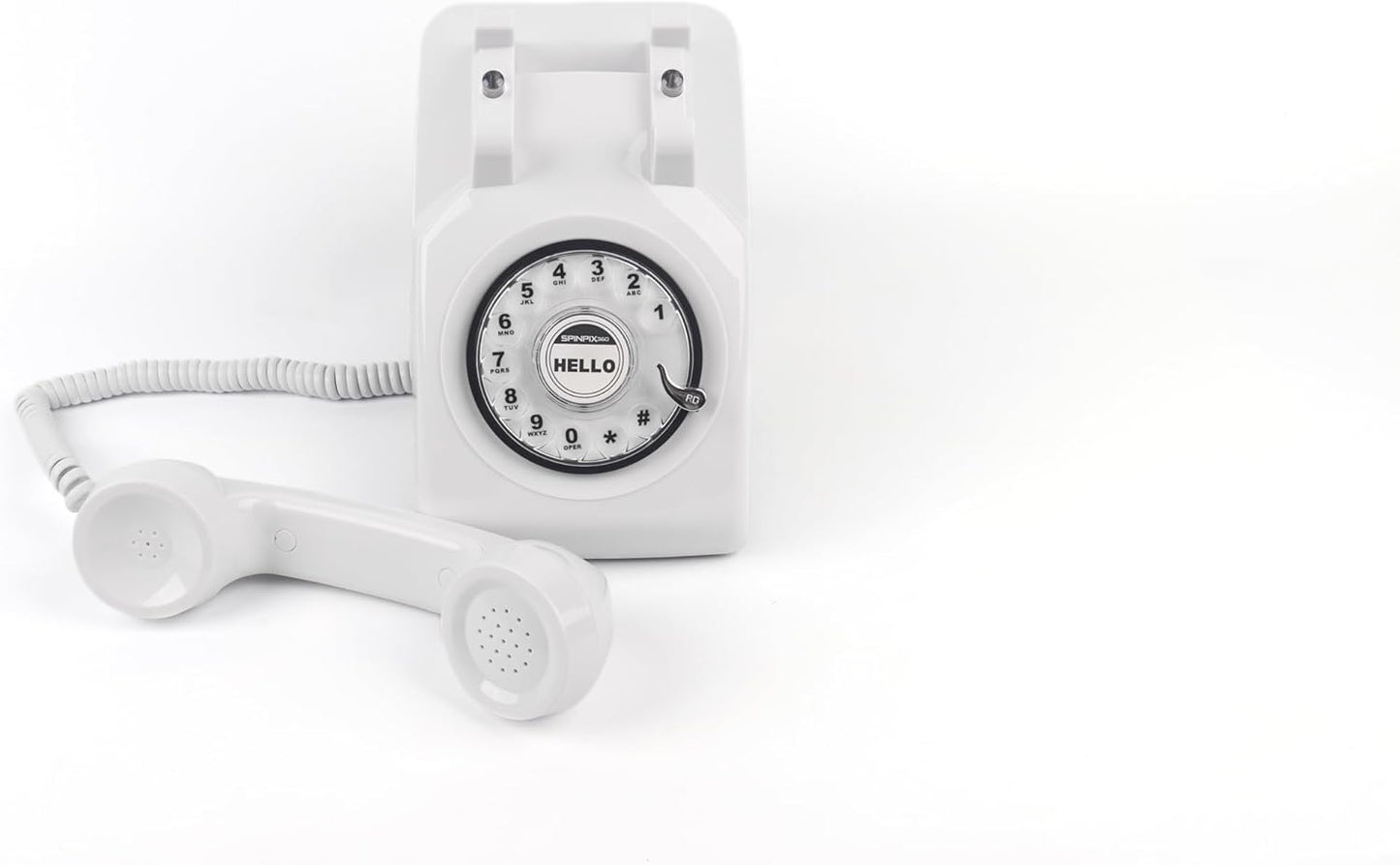 Audio GuestBook for Wedding - Record Customized Audio Messages with Guest Book – A Personal and Convenient Way to Preserve Your Special Occasions (White Rottary)