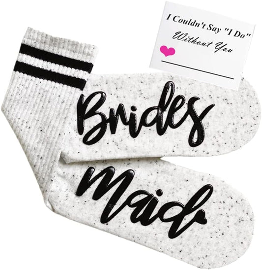 Bridesmaid Gifts For Women Wedding Gifts Proposal Set Bachelorette Party Favors Decorations Bride Socks…