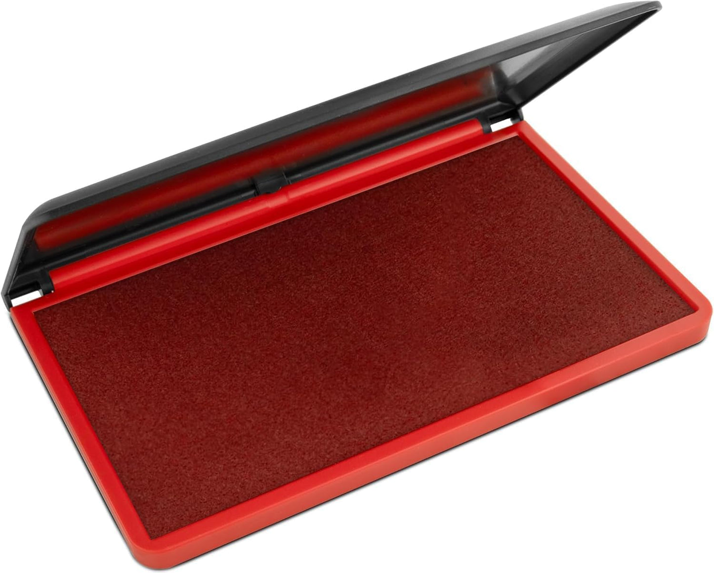 MaxMark Large Premium RED Ink Stamp Pad - 3.5" x 6.25" - Quality Felt Pad