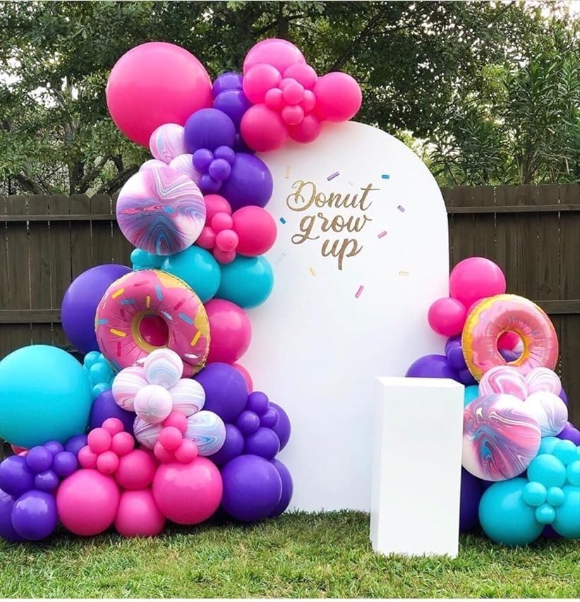 White Wedding Arch Cover Spandex Fitted Arch Covers Stretchy Backdrop 7.2ft Arch Cover for Round Top Stand Balloon Arch Backdrop for Baby Shower Banquet Party Wedding Ceremony Arch Abors