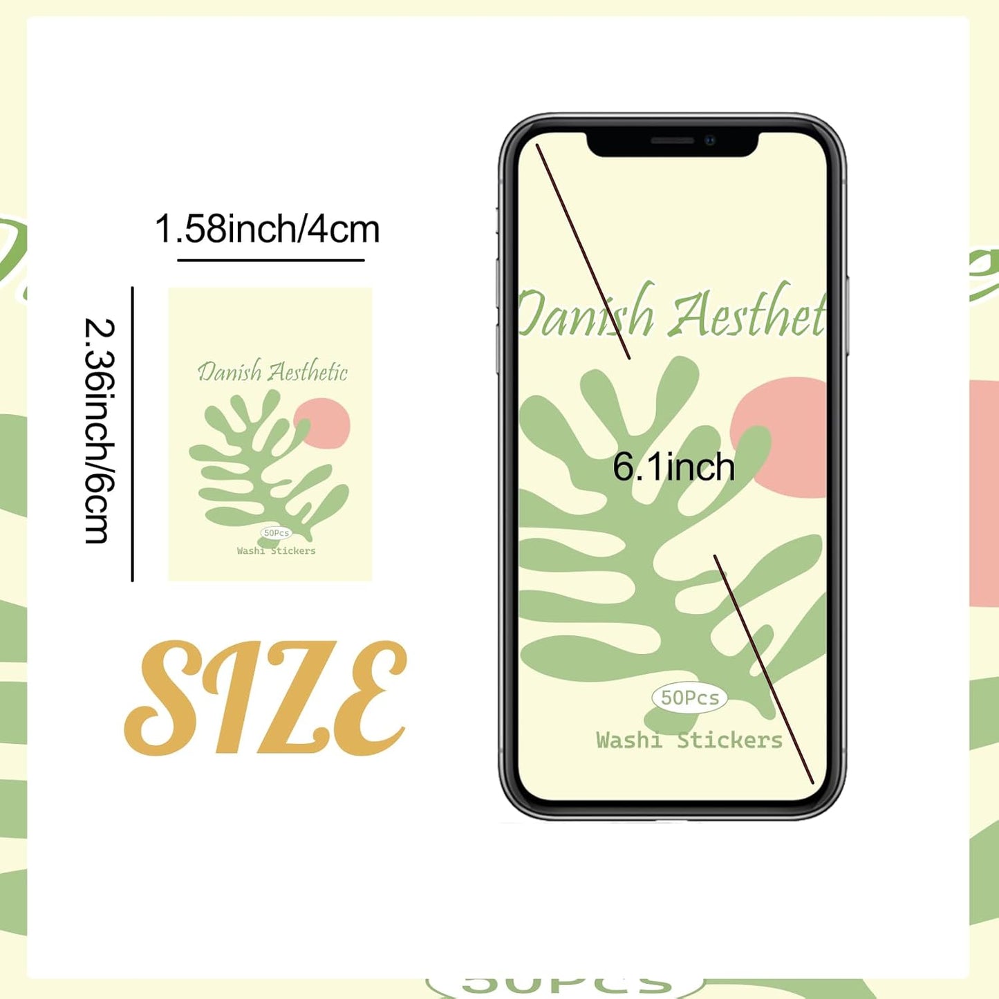 12 Sets 600 Sheets Washi Stickers for Journaling, Boho, Abstract, Vintage Scrapbook Sticker Set for Bullet Journal Art Diary Card Craft Gifts Planner Notebook