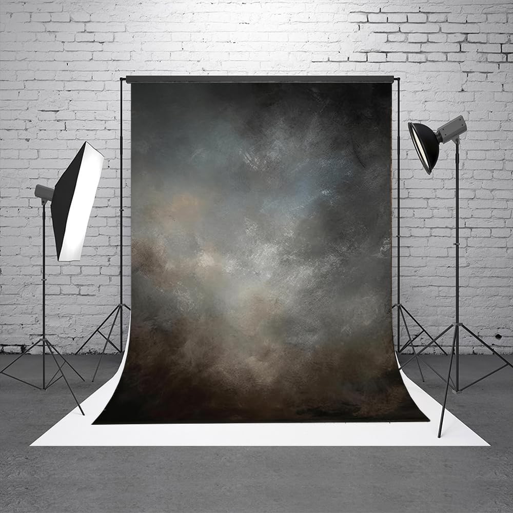 6x9ft Fabric Abstract Backdrop for Photography Vintage Portrait Old Master Background for Studio Prop