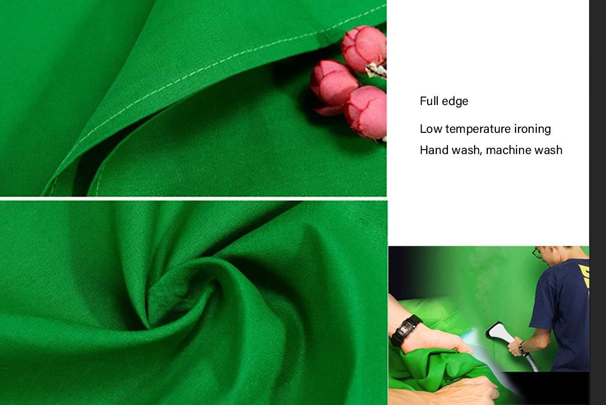 Green Screen Backdrop 10x12ft Photo Backdrop Chromakey Muslin Portrait Green Backdrop for PS Keying/Video Creation/Studio Portrait Shoots