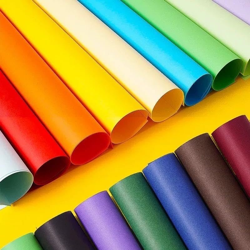 Vanhench 17.5"×963" (80 1/4FT) Wrapping Paper Purple, Solid Color Art Kraft Craft Paper for Gift Wrapping, Valentines/Wedding/Birthday/Mother's Day Gifts, Bouquet Flower Wrapping