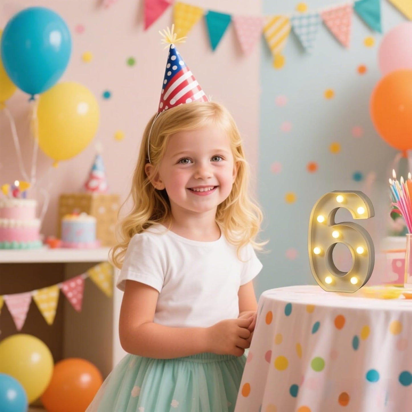 Foaky Rechargeable LED Letter Lights Sign Marquee Light Up Letters Sign for Night Light Wedding/Birthday Party Christmas Lamp Home Bar Decoration (6)