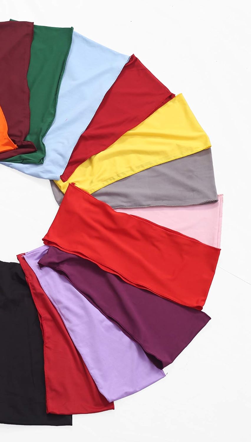 VDS Pack of 300 PCS | Gold | Spandex Chair Sashes Bows Without Buckle | Stretch Elastic Banquet Universal Folding Chair Band Tie with for Wedding Party Conference Celebration Event Decoration