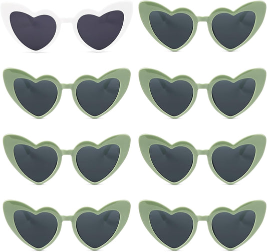 YOGFIT Heart Sunglasses for Women Fashion Classic Love Eye Protection Sunglasses Vintage Cute Heart Sunglasses