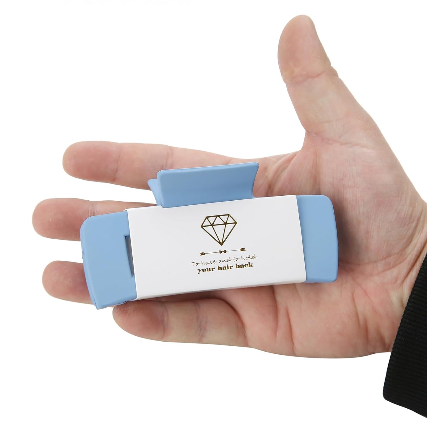 24pcs Bridesmaid Proposal Gifts 4.1inch Bachelorette Matte hair Claw Clip Sunglasses set of 12 Girls Trendy Cute Hair Clips for Wedding Party Favors(White&Black 24pcs)