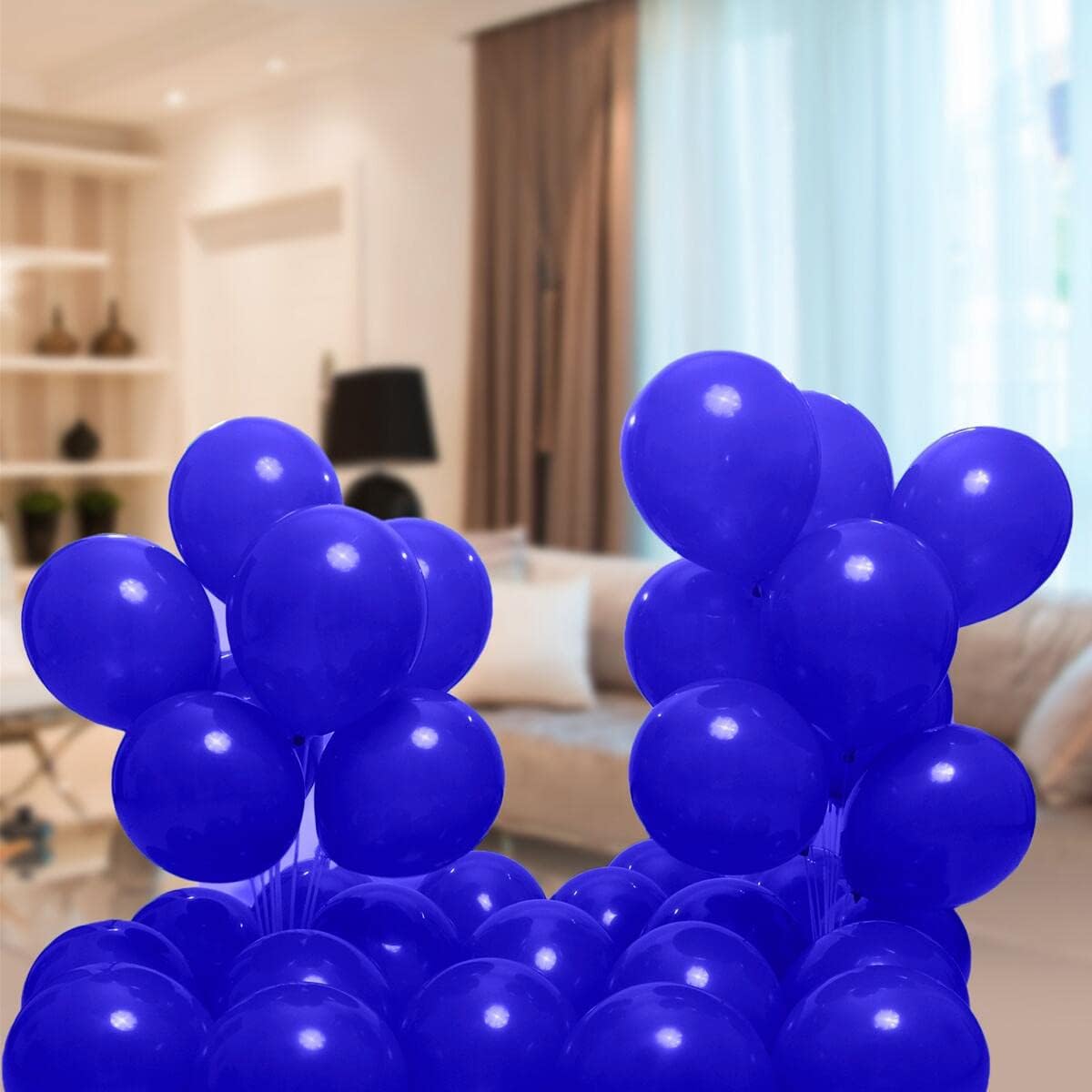 300 Pack Royal Blue Balloons 12 inch Blue Latex Party Balloon Bulk for Various Party Events Decorations