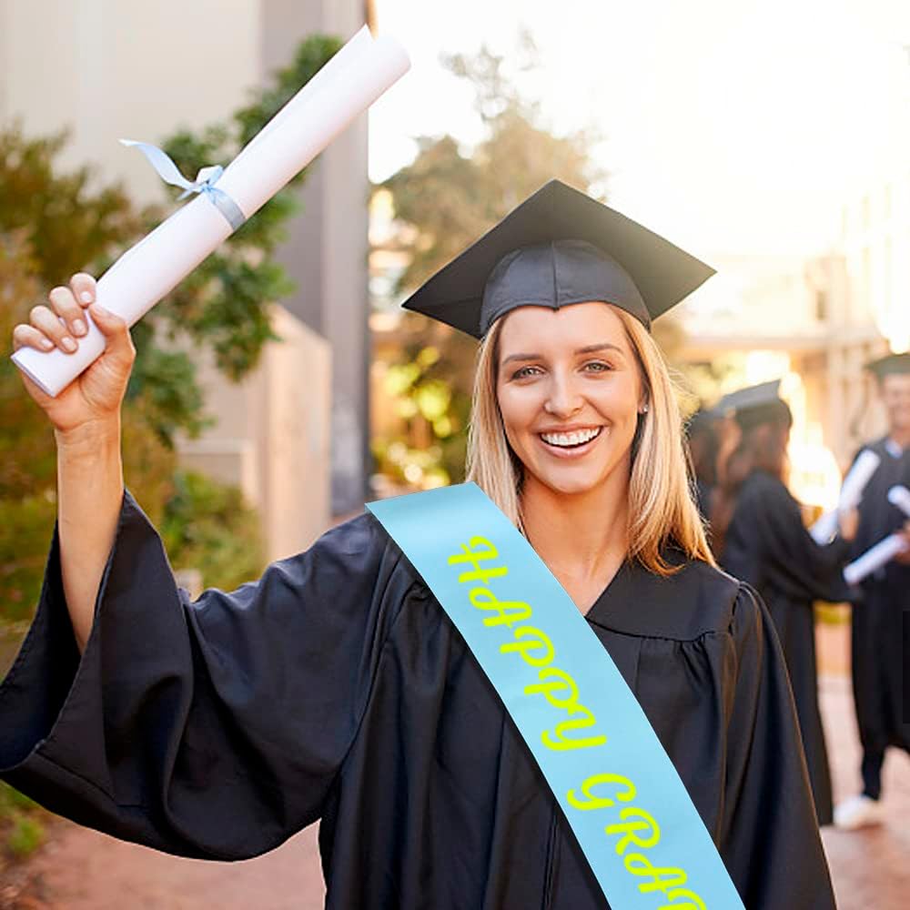 16 Pcs Sash Blank Satin Sash Light Blue Sash Party, Bride To Be Sash, Plain Sash, Diy Sash Sashes For Pageants, Birthday, Party, Graduation, Hen Party, Homecoming, Custom Sashes, Make Your Own Sash