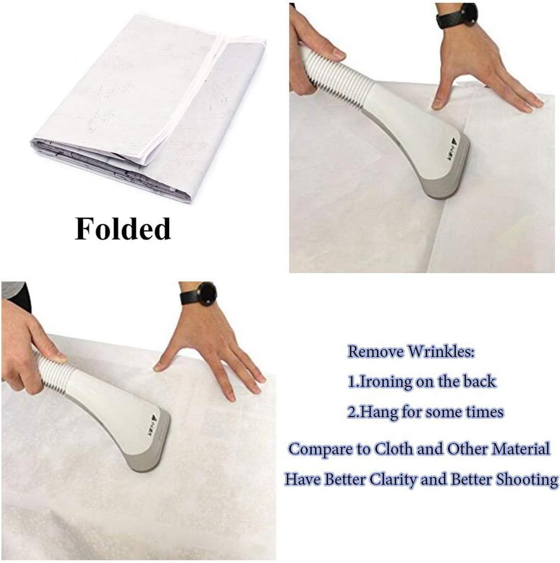 SJOLOON Western Backdrop Rustic Vintage Barn Backdrop Western Themed Party Decoration Photoshoot 12534 (7x5FT)