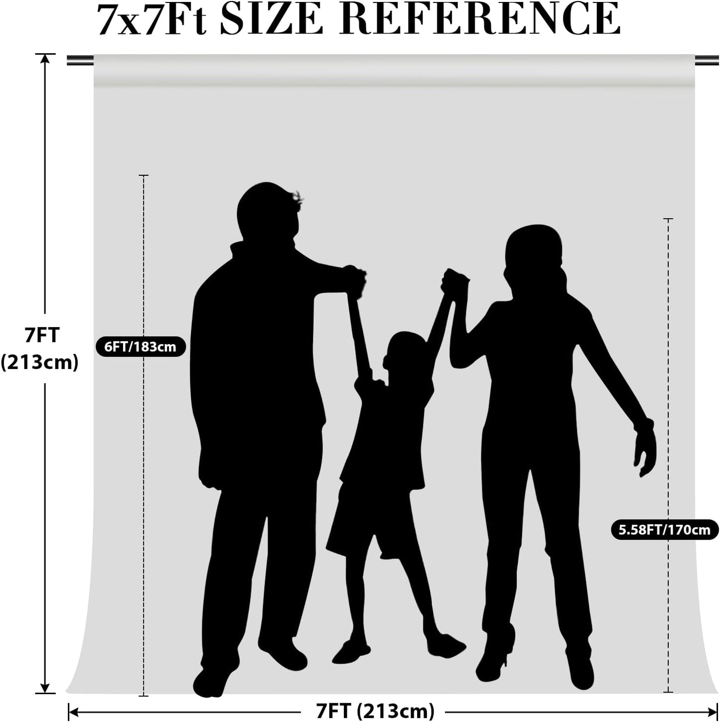 Eternal Beauty Navy Blue Sequin Backdrop, 7x7 Ft Glitter Background Curtains for Shimmer Photography Party Wedding Birthday Independence Day Back Drop Decor