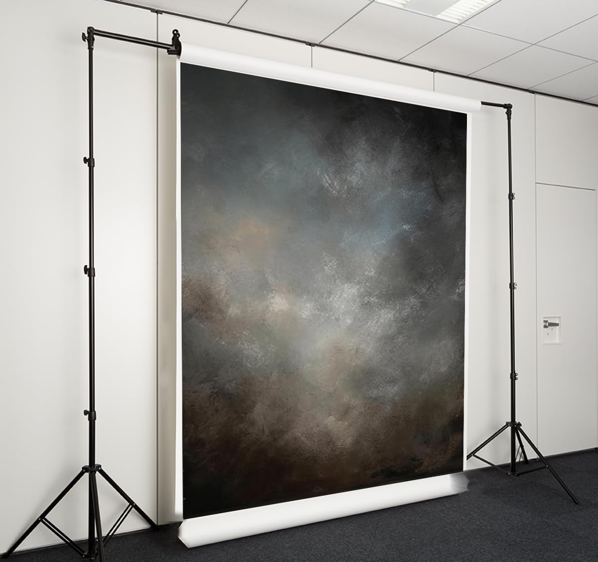 10x10ft Fabric Abstract Backdrop for Photography Vintage Portrait Old Master Background for Studio Prop