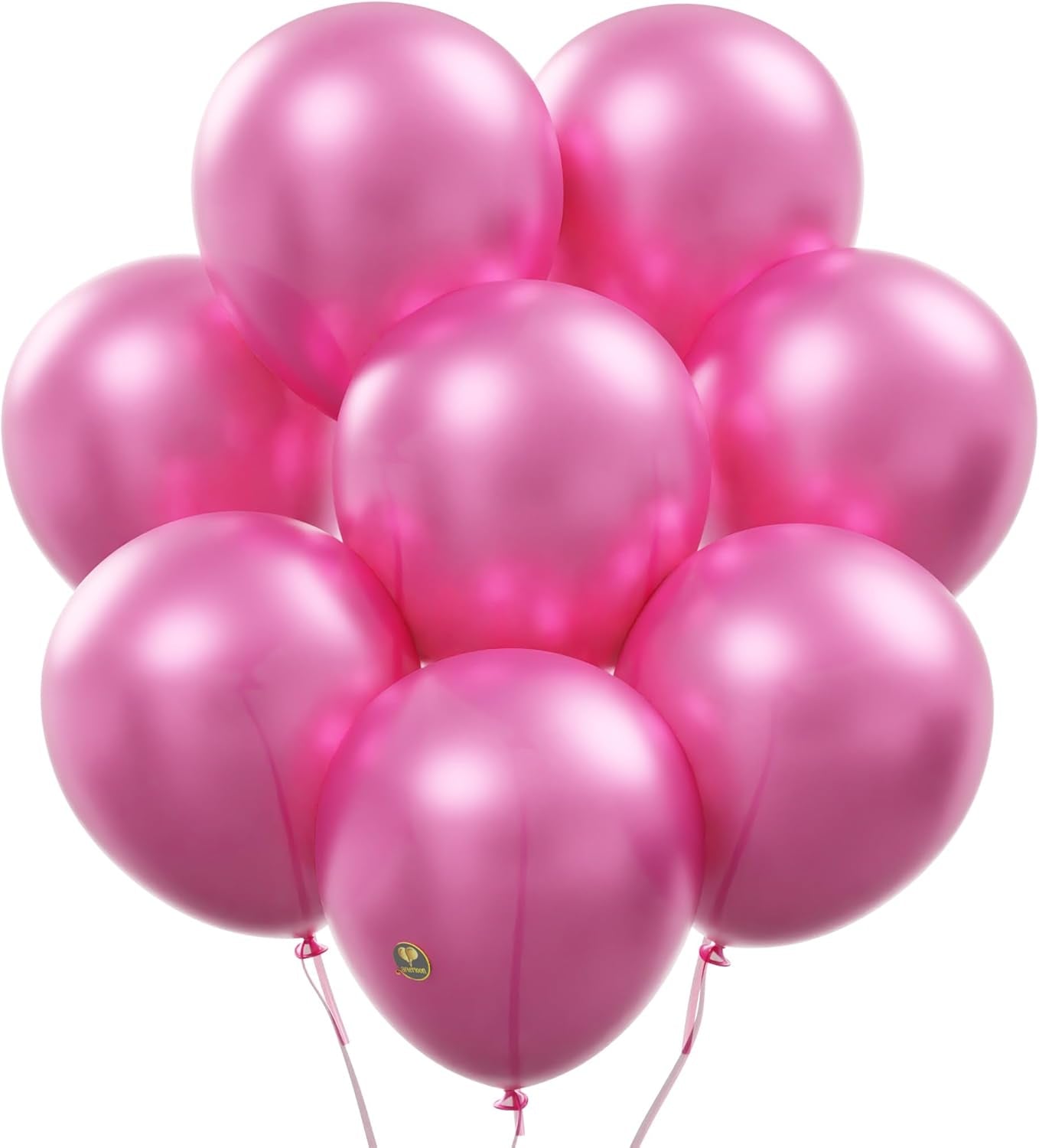 AFTERLOON® Biodegradable Balloons 24 pcs Pearlized Pink 10 Inch, Pearlescent Thickened Extra Strong Natural Latex Helium Float, Colorful Bulk Color ballon Globos Para Decoration De Fiestas Kids