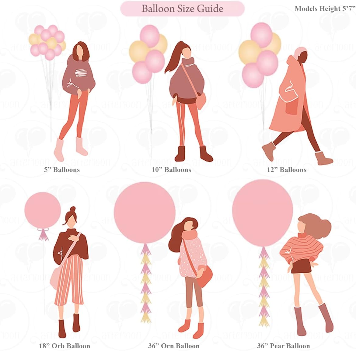 AFTERLOON® Biodegradable Balloons 50 pcs Pearlized Lavender 10 Inch, Pearlescent Thickened Extra Strong Latex Helium Float, for Baby Shower Gender Reveal Garland Wedding Birthday Party Decorations