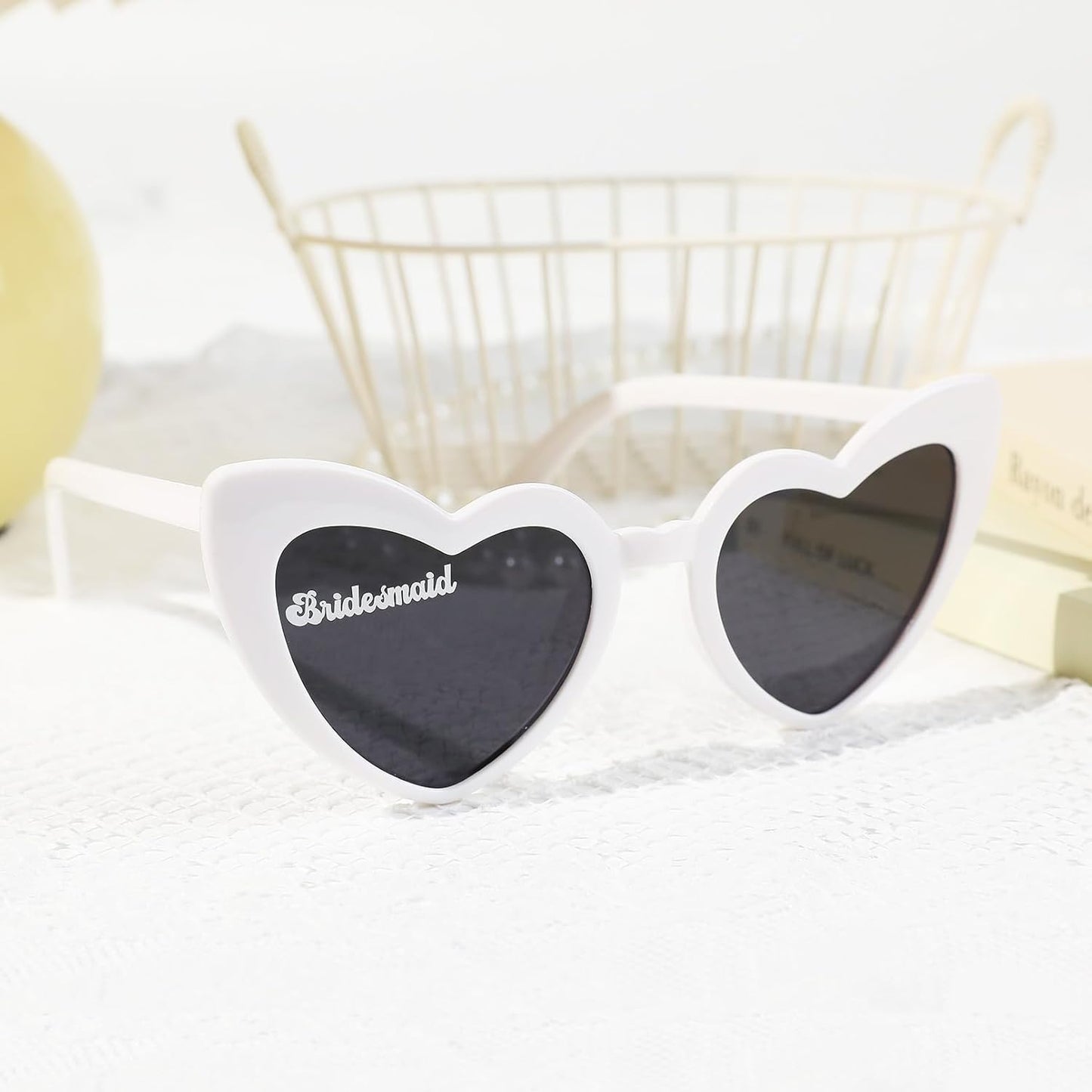 YOGFIT Heart Sunglasses for Women Fashion Classic Love Eye Protection Sunglasses Vintage Cute Heart Sunglasses