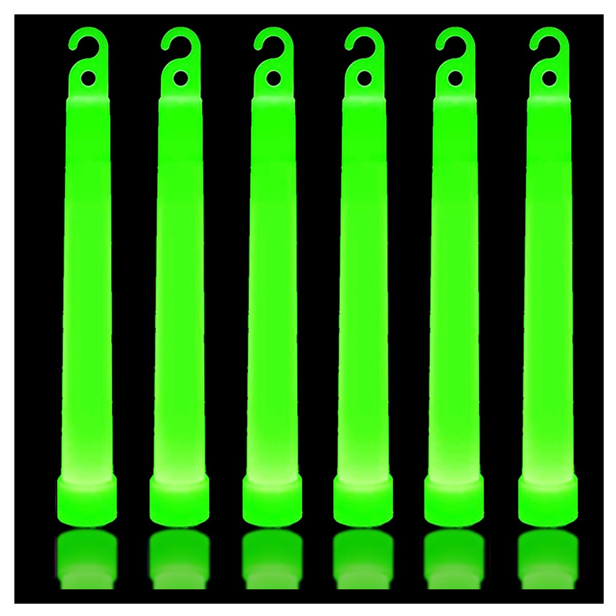 22PC Green Glow Sticks in The Dark Party Supplies, 12 Hours Duration Emergency Glow Sticks Bulk Party Pack, Glow Party Supplies, Glow Sticks for Kids, Glow in The Dark Sticks Waterproof, Nontoxic