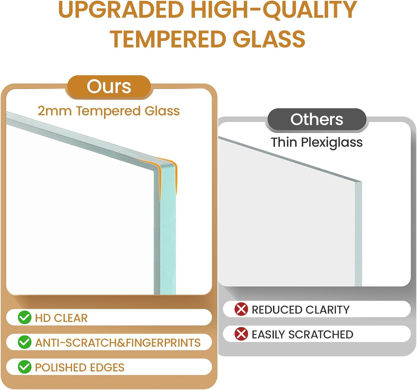 10x13 Aluminum Metal Picture Frame,Tempered Glass Gold Photo Frame 10x13 for Family Photo,Posters,Art,Document to Wall Mount Horizontally or Vertically