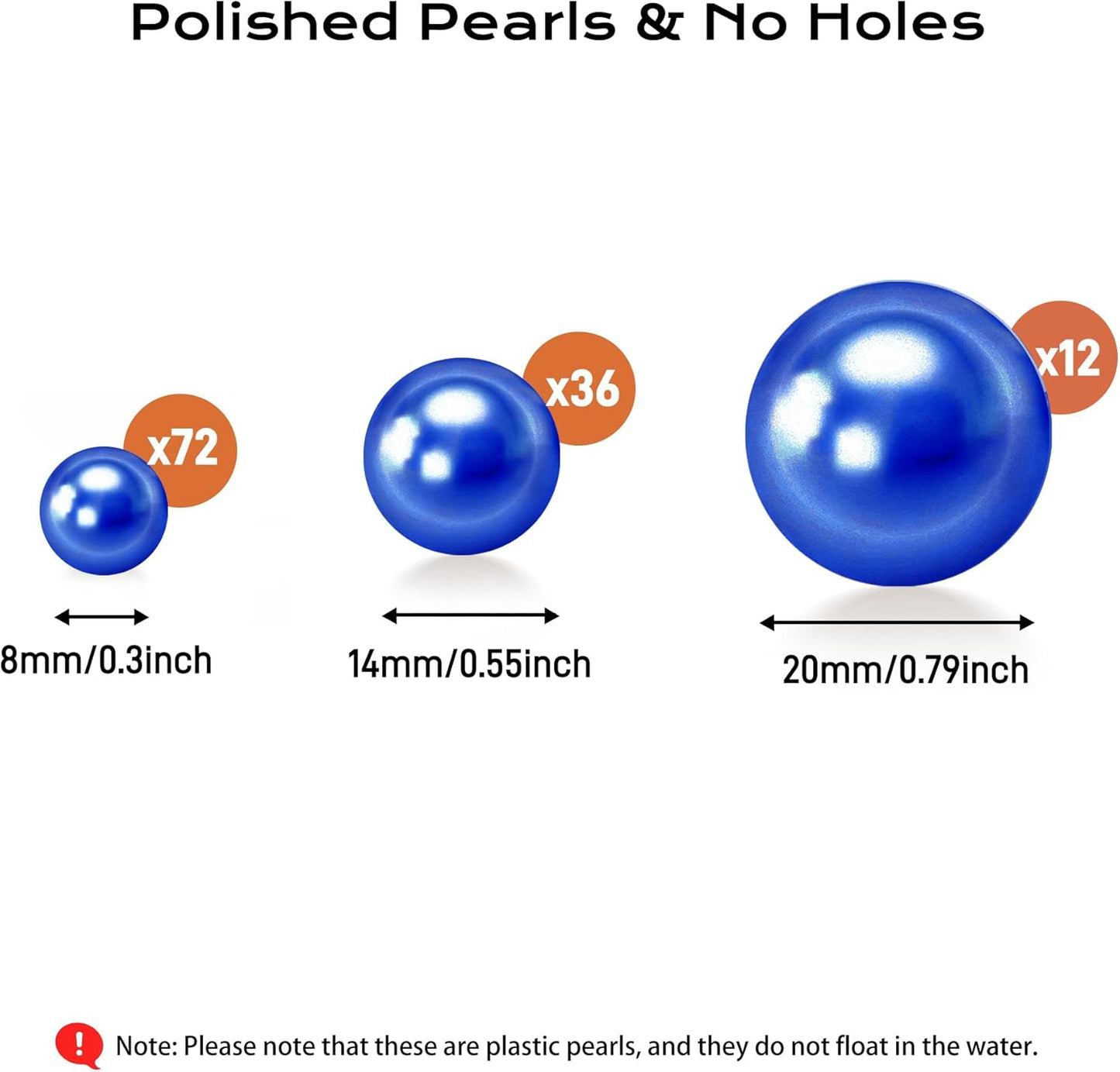 120 PCS 8/14/20mm No Hole Polish Pearl Beads for Centerpiece, Dark Purple Beads Decorative Vase Fillers, Plastics Pearls for Vases, Table Scatters, Wedding Party Decor